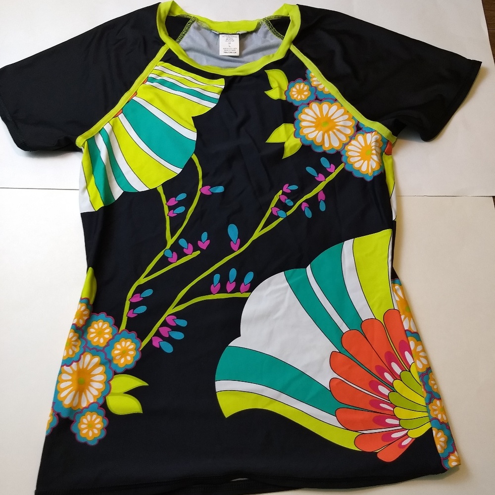 Trina Turk Rash Guard Large